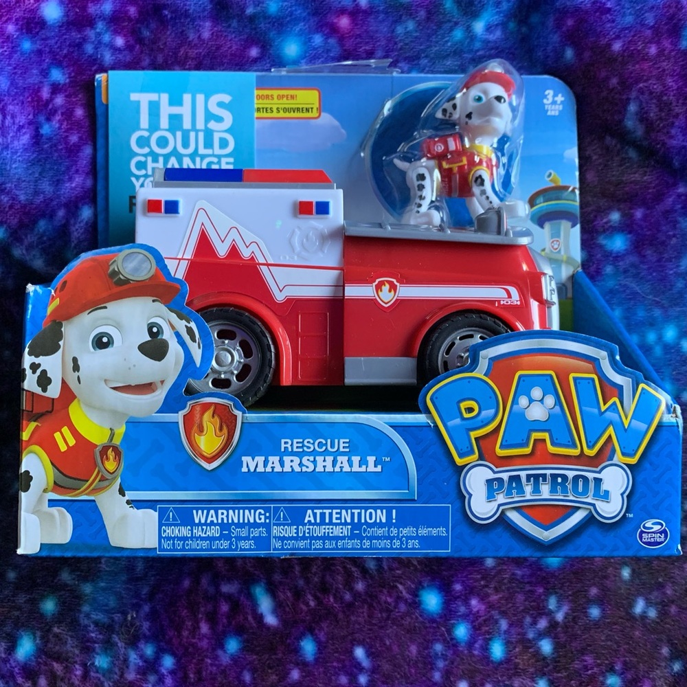 Paw Patrol Rescue Marshall Set 2015 new in box
